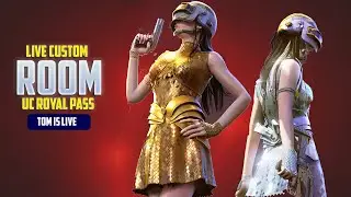 LIVE CUSTOM ROOM 1V1 #tdm #royalpassgiveaway #TOMISLIVE