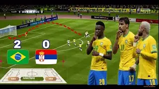 HIGHLIGHT BRAZIL VS SERBIA WORLD CUP QATAR 2022 | FIFA 19 PATCH 23