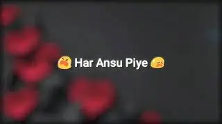 Tere Liye Hum Hai Jiye || sad status || what's app funny