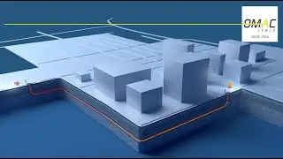 Cable laying inside pipe