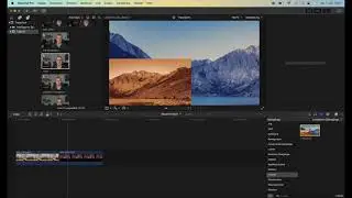 Zusammenspiel / Interaktion Final Cut Pro und Apple Motion anhand eines einfachen Übergangs