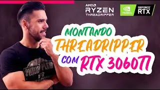 Máquina para 3D, Gamers Designers e Motion Designers e Arquitetura, Threadryppers 1950x + RTX 3060ti