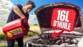 Mettre TROP d'huile moteur : ÇA FAIT QUOI ?