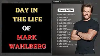 Day in the Life of Mark Wahlberg | Is his Schedule Possible?