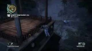 Just Cause 2: Head caught in handrail !