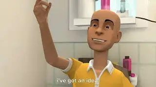 Caillou Pushes Rosie Off The Stairs And Gets Grounded!