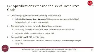 Erik Körner, et al: A Federated Search and Retrieval Platform for Lexical Resources in Text+ and ...