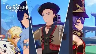 Navia & Beidou Confront the “Spy” While Yelan & Chevreuse Watch - Genshin Impact 6.5