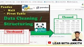 Data Cleaning with Pandas: Master Melt and Pivot Table Functions