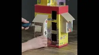 ❣DIY Old Farmhouse Using Cardboard Boxes❣