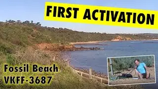 Fossil Beach: First VKFF activation