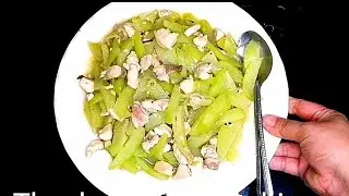 Ginisang Sayote with chicken