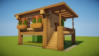 NEXT LEVEL SURVIVAL! How to build a SURVIVAL HOUSE in Minecraft!