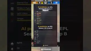 CS2 ESL PRO LEAGE S20 PICK'EM #cs2 #csgo #pickem