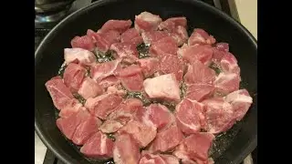 How to fry meat correctly. Frying meat in a frying pan. Recipe for cooking meat.