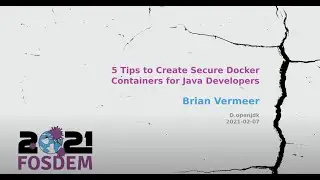 5 Tips to Create Secure Docker Containers for Java Developers (Brian Vermeer)
