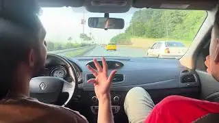 Renault Fluence Sürüş Videosu (Trabzon-Rize Yolu)
