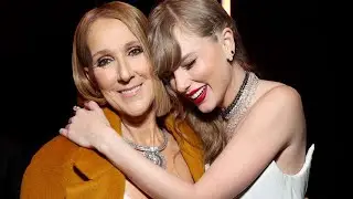 Taylor Swift Caught Apologize to Celine Dion Backstage at Grammy Awards #taylorswift