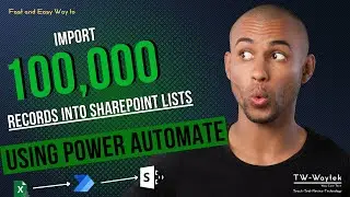 How to Import a Large Excel Dataset into SharePoint Using Power Automate