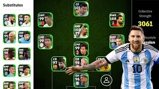 NEW GREEN SQUAD!! 😱😱 EFOOTBALL 2024 MOBILE