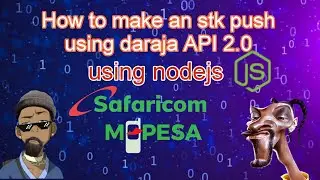 HOW TO INTERGRATE DARAJA API 2.0 IN YOUR WEBSITE USING AN STK PUSH PART 1 2023