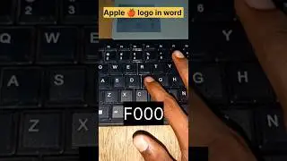 create apple 🍎 logo in word shortcut key | computer shortcut key 