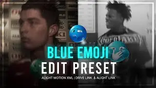 Alight motion shake pack |Top 2 trending blue emoji face preset | alight link & drive link