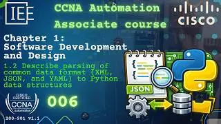 CCNA Automation (200-901 CCNAAUTO) | DevNet Associate | 006 How to parse JSON to Python