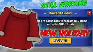 HOLIDAY CLOAK CODE BLOX FRUITS ROBLOX