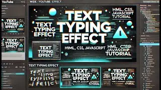 Create a Stunning Text Typing Effect in Black Tones with HTML, CSS, and JavaScript