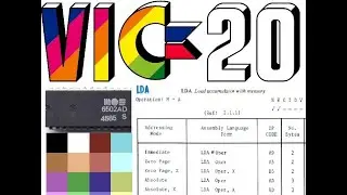 Commodore VIC-20: Basic vs. 6502 Machine Code Demo