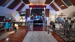 Drummer HOME STUDIO Setup 2021 | Jake Burton (studio tour)