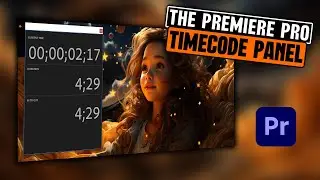 The Time Code Panel In Adobe Premiere Pro 2025.
