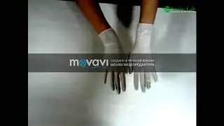 Как правильно одевать перчатки