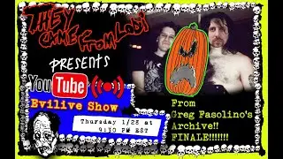 UNRELEASED DANZIG Contest Letters from 1989! - Misfits EVILIVE Streaming Show 49 with Greg Fasolino