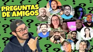 Mis AMIGOS me hacen PREGUNTAS SORPRESA (y algunos son unos MOTHERF***ERS 😂)