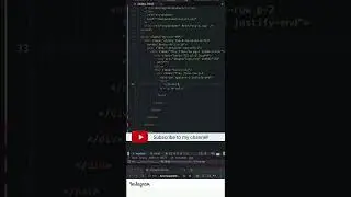 Tailwind CSS Instagram Navbar in a minute⚡ #shorts