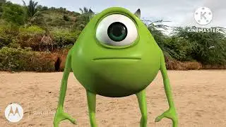 Single eyed creature - Chroma key 🗝 editing 👌 👏 👍.