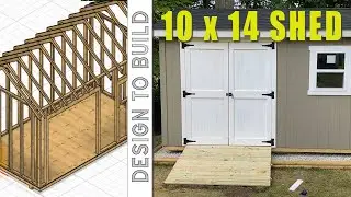 10 x 14 Shed - Built and Explained...