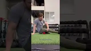 Hamstring Stretch + Recovery with MyoStorm Meteor #shorts