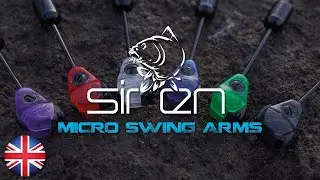 Nash Siren Micro Swing Arms UK (T5485, T5486, T5487, T5488, T5489, T5490)
