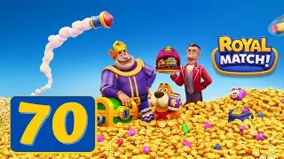 Royal Match - Area 70 - Factory - Gameplay