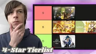 Ranking Every Genshin Impact 4-Star Character Demo