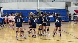 Jr. Eagles volleyball tournament win 🦅🏐🥇