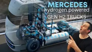 Mercedes Hydrogen Powered GHENH2 Trucks Future Trucking