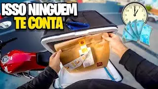 ESSES SÃO OS HORÁRIOS QUE MAIS TOCA NO IFOOD ENTREGADOR