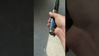 Безумно красивый Нож из дамасской стали