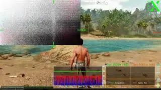 Ark Survival Ascended - Pixels Counting Values of Native and Output resolutions - XSX