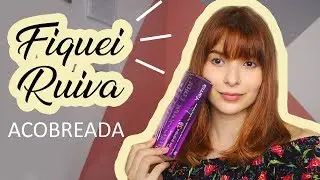 DE MORENA PRA RUIVA COM YAMA 8.4 | COMO PINTAR SEM DESCOLORIR