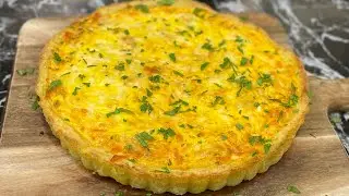 Quiche Without puff pastry, Without shortcrust pastry 🥧 Better taste, 3 times less calories 💪🏻